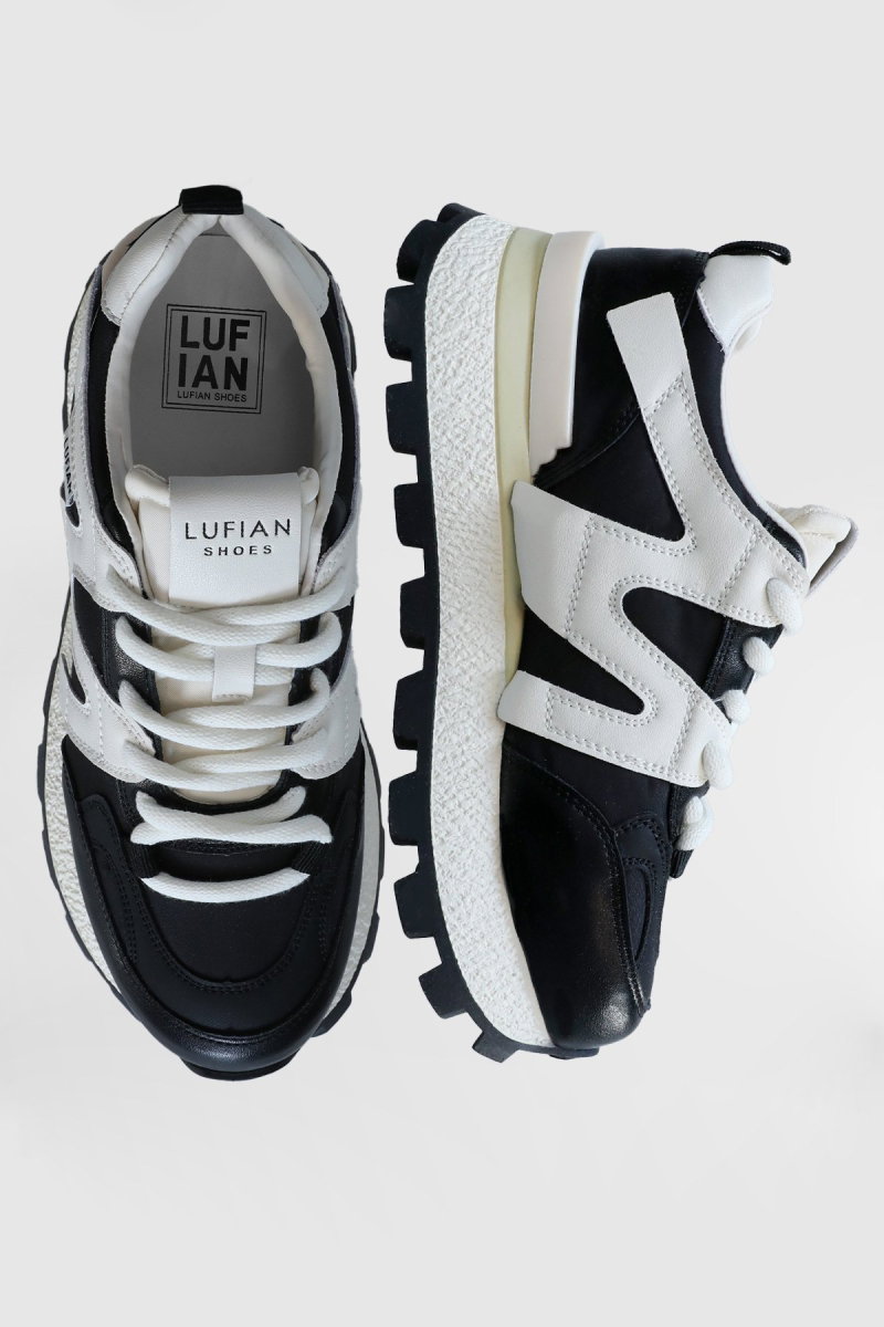 Lufian Kadın Emıly Sneaker Ayakkabı 121230086 Siyah - 4