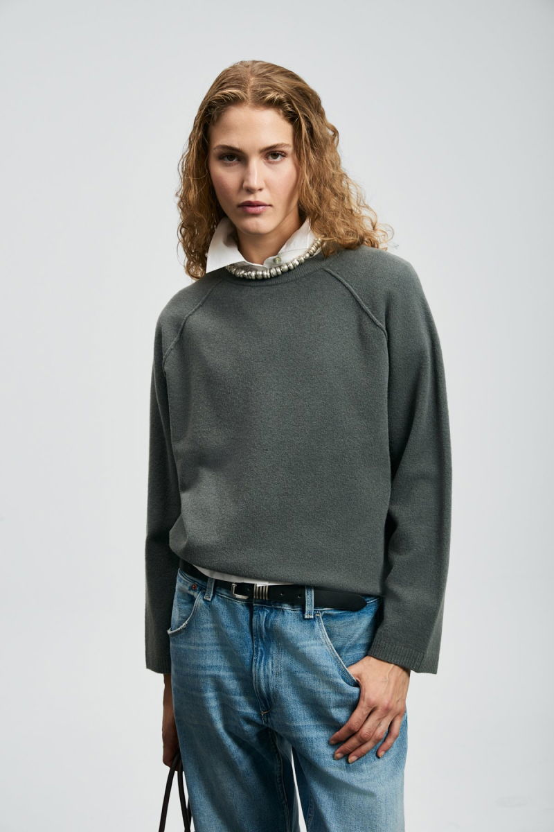 Lufian Kadın Holly Kazak 122090036 Duman Yeşili - Lufian