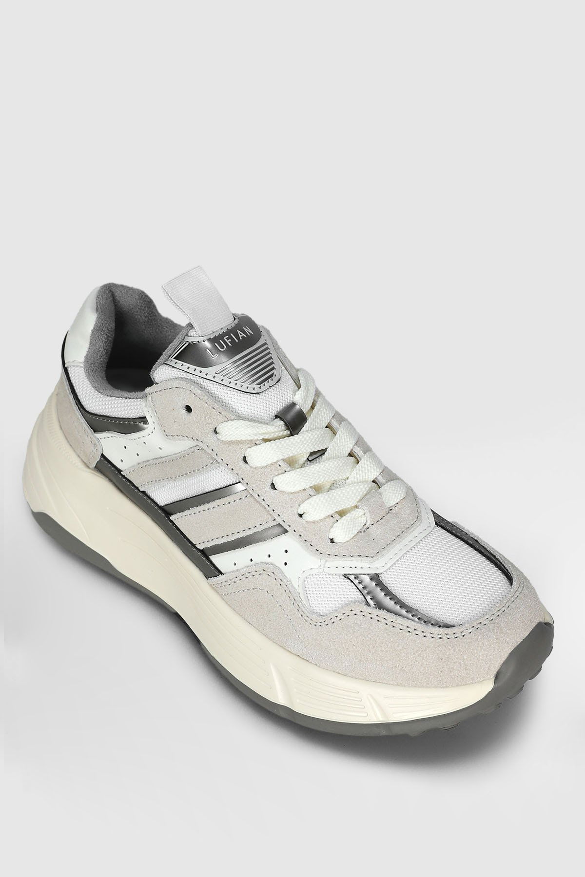 Lufian Kadın Martına Sneaker Ayakkabı 122230033 Beyaz - 2