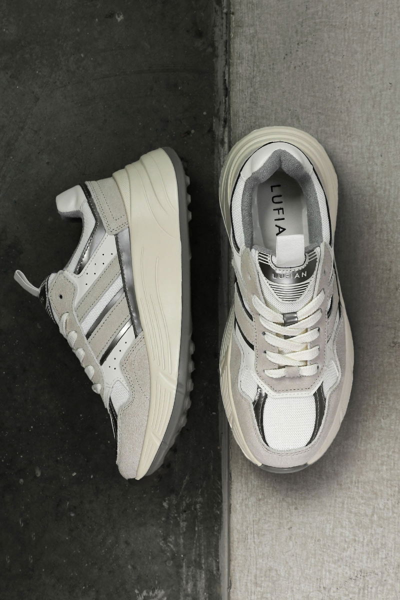 Lufian Kadın Martına Sneaker Ayakkabı 122230033 Beyaz - 3