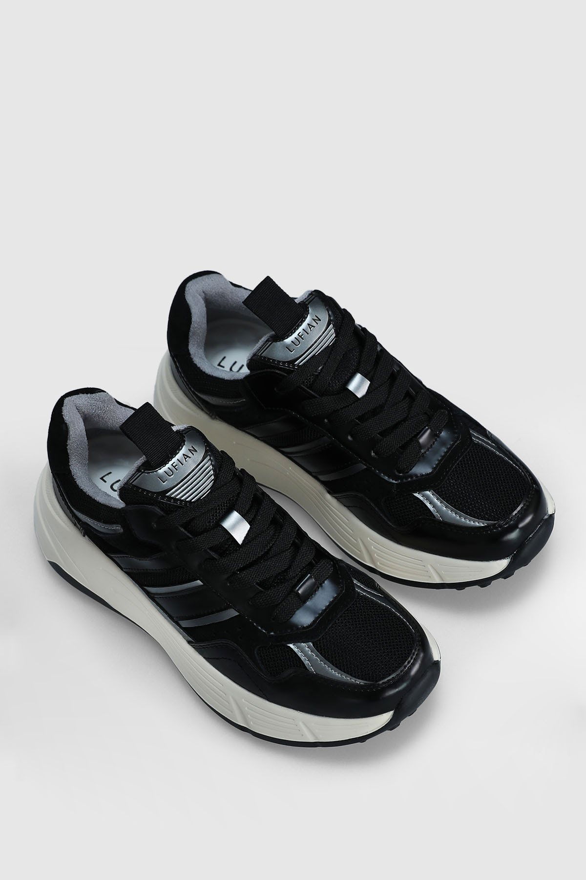 Lufian Kadın Martına Sneaker Ayakkabı 122230033 Siyah - 2