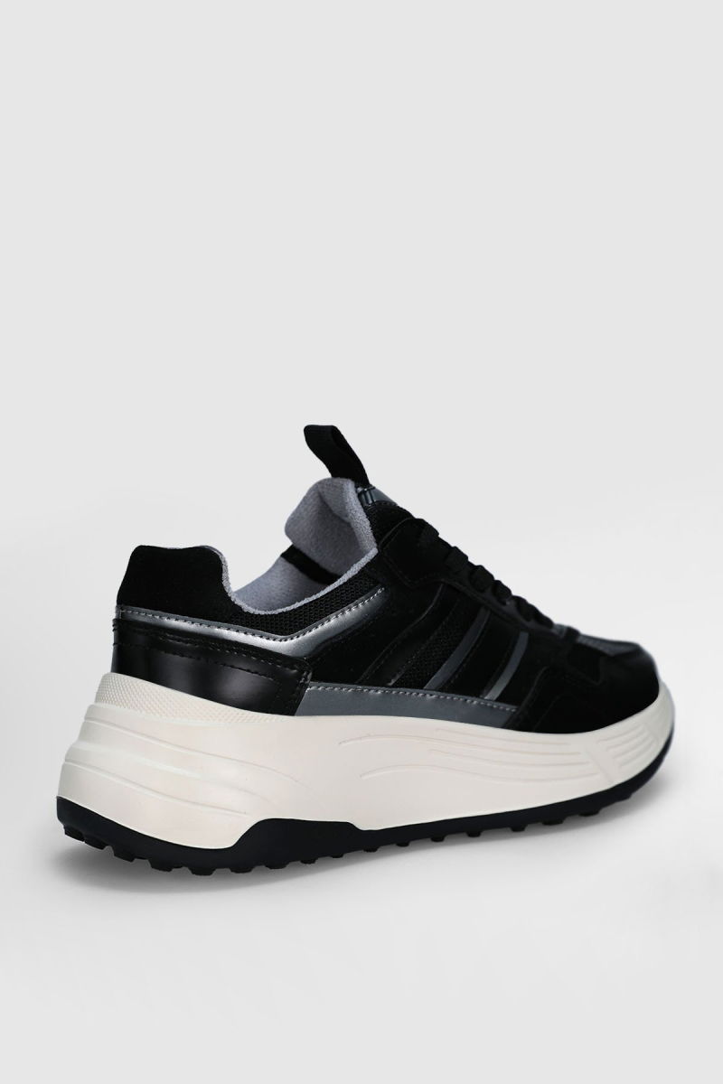 Lufian Kadın Martına Sneaker Ayakkabı 122230033 Siyah - 3