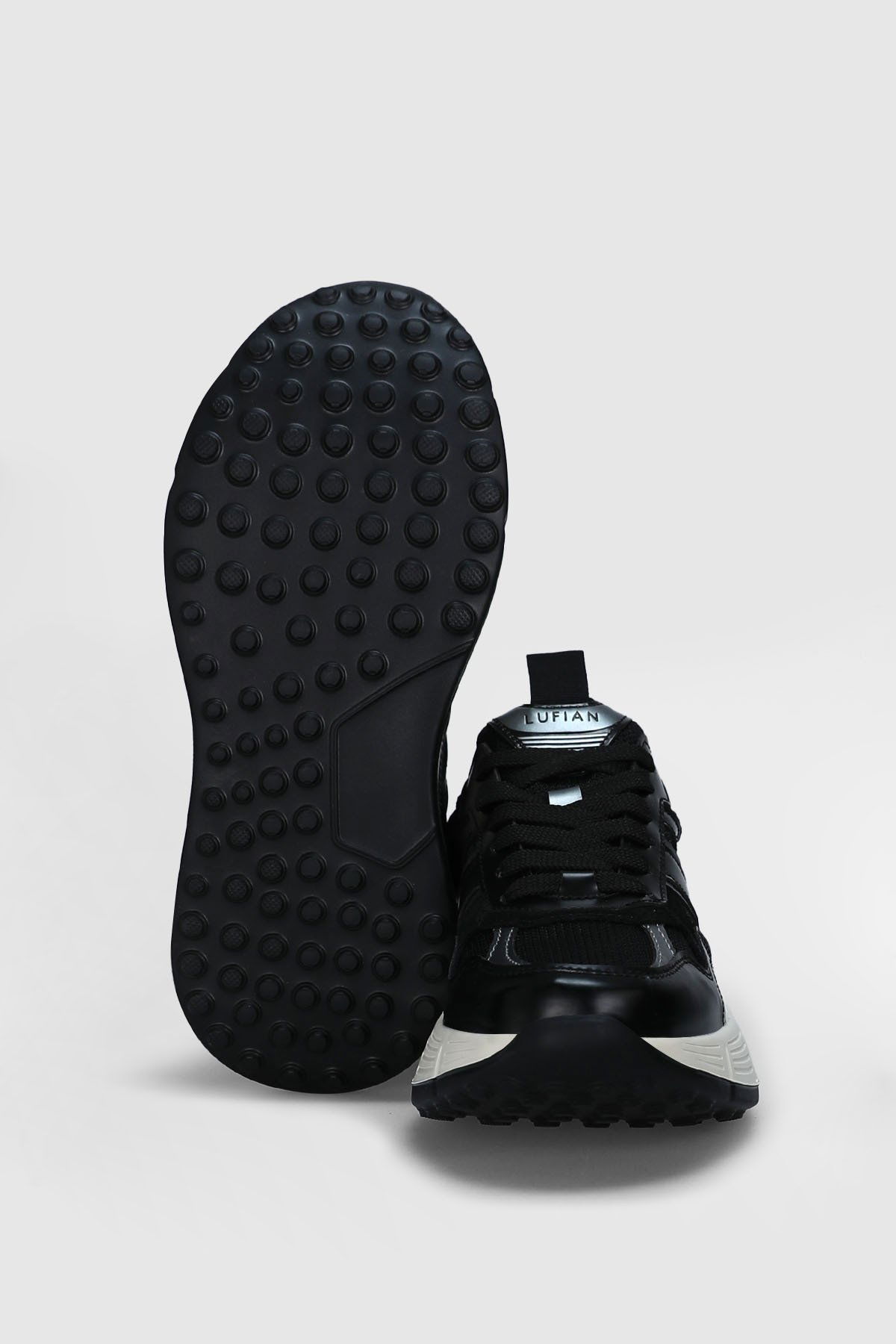 Lufian Kadın Martına Sneaker Ayakkabı 122230033 Siyah - 4