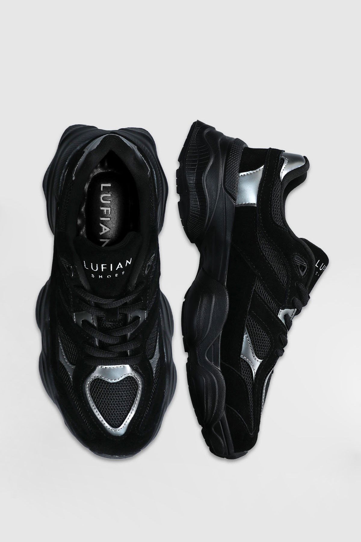 Lufian Kadın Mery Sneaker Ayakkabı 122230036 Siyah - 1