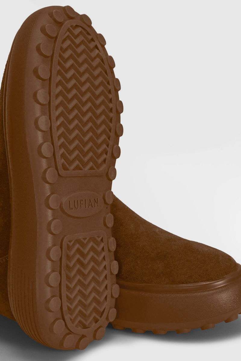 Lufian Kadın Monıca Deri Bot 122230048 Camel - 4