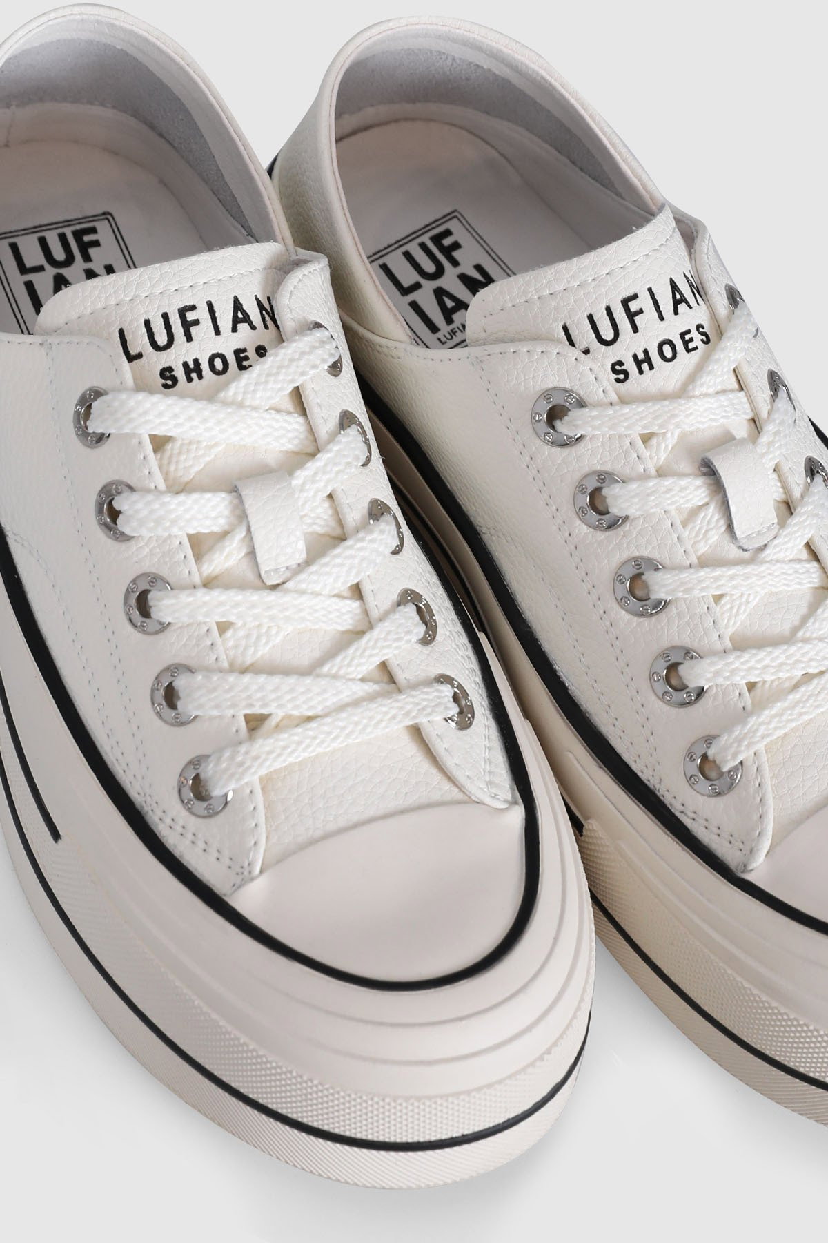 Lufian Kadın Pamela Sneaker Ayakkabı 121230091 Beyaz - 3