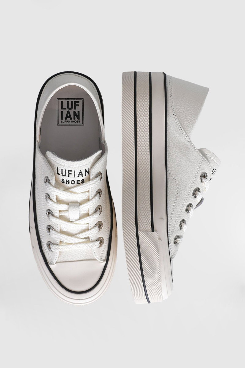 Lufian Kadın Pamela Sneaker Ayakkabı 121230091 Beyaz - 5