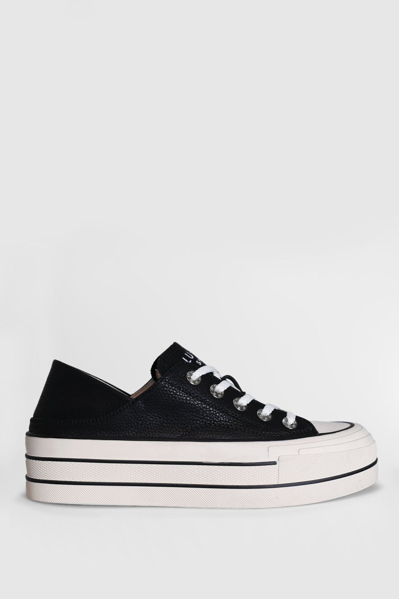 Lufian Kadın Pamela Sneaker Ayakkabı 121230091 Siyah - Lufian