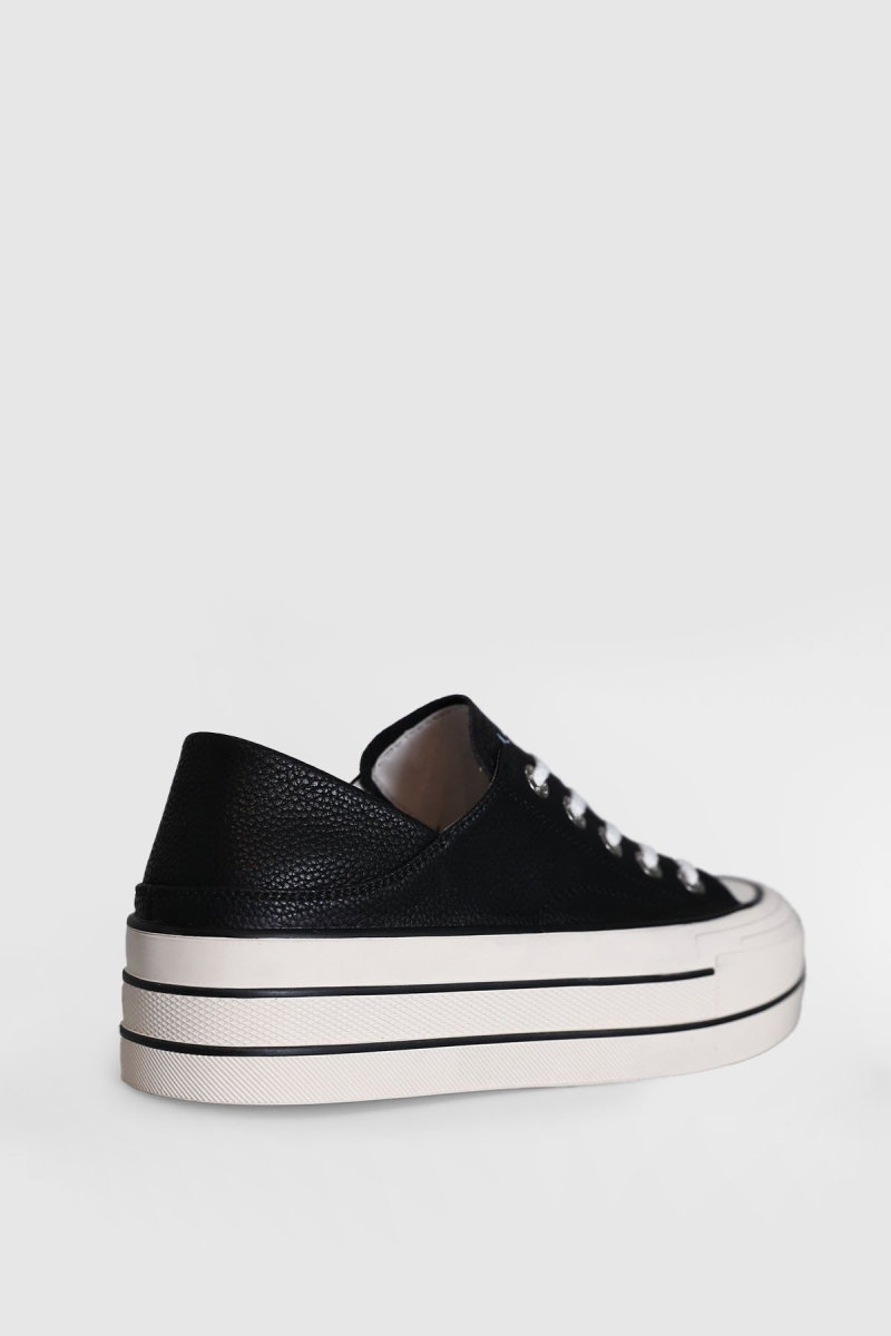 Lufian Kadın Pamela Sneaker Ayakkabı 121230091 Siyah - 2
