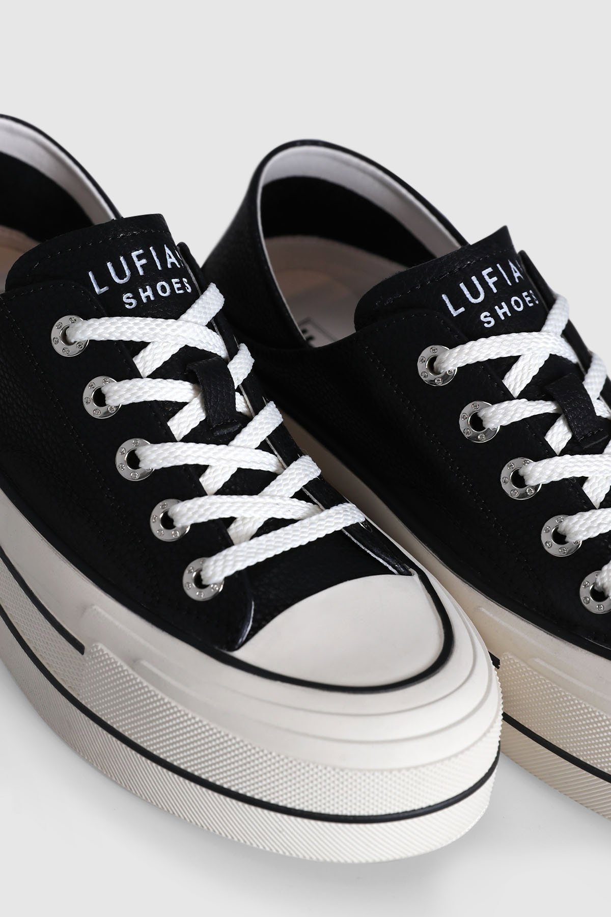 Lufian Kadın Pamela Sneaker Ayakkabı 121230091 Siyah - 3
