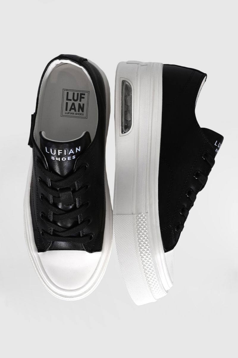 Lufian Kadın Perla Sneaker Ayakkabı 121230022 Siyah - 5