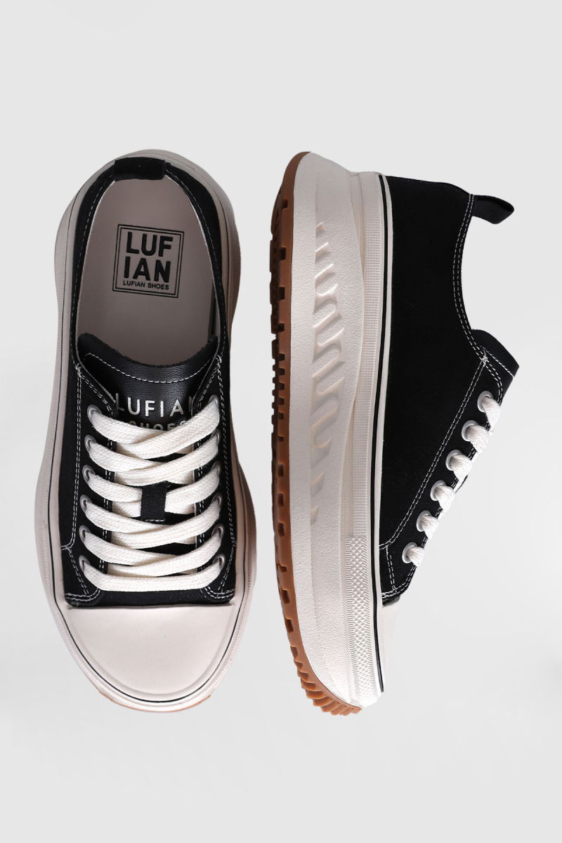 Lufian Kadın Shay Sneaker Ayakkabı 121230006 Siyah - 5