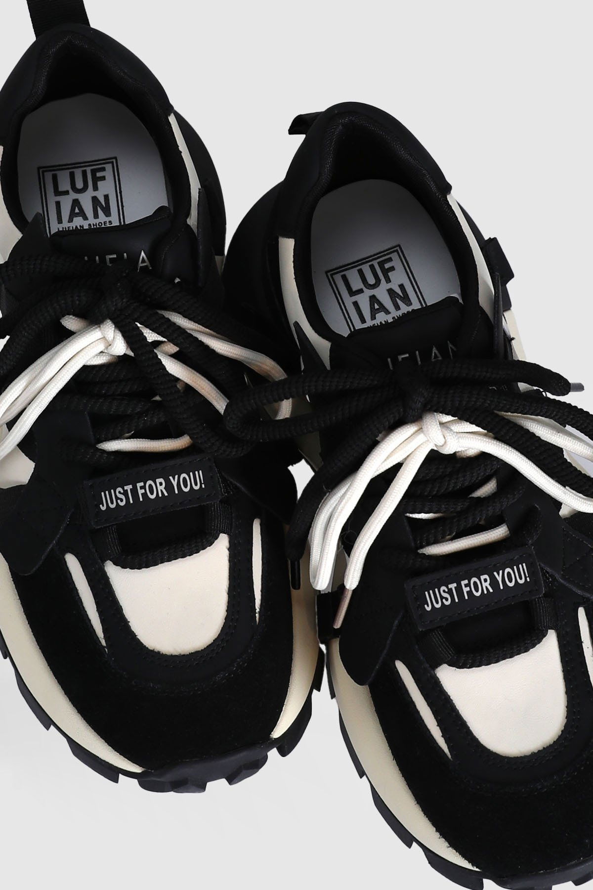 Lufian Kadın Yoko Sneaker Ayakkabı 121230049 Siyah - 3