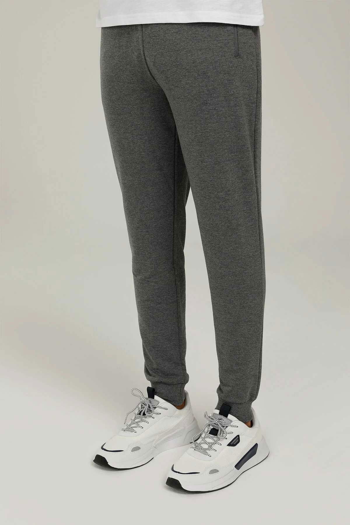Lumberjack Erkek Basıc Jogger Eşofman Altı 662M-CT107 Antrasit - 3