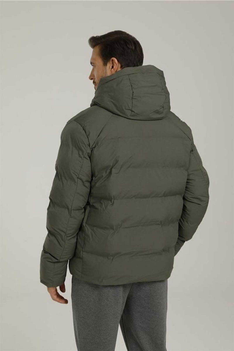 Lumberjack Erkek Nolan Coat Kapüşonlu Mont 6625615 Haki - 5