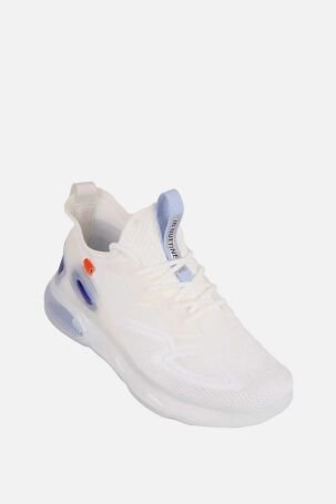 Marcomen Erkek Air Taban Deri Sneaker Ayakkabı 17191 Beyaz - 2