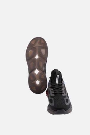 Marcomen Erkek Air Taban Deri Sneaker Ayakkabı 17191 Siyah - 4
