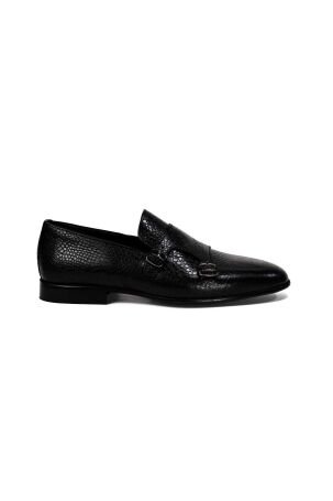 Marcomen Erkek Klasik Deri Ayakkabı 15001 Siyah - 1