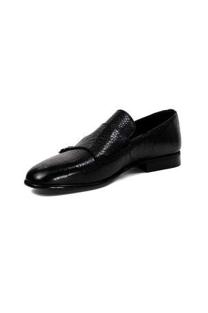 Marcomen Erkek Klasik Deri Ayakkabı 15001 Siyah - 4