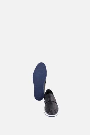 Marcomen Erkek Loafer Deri Ayakkabı 17420 Lacivert - 4