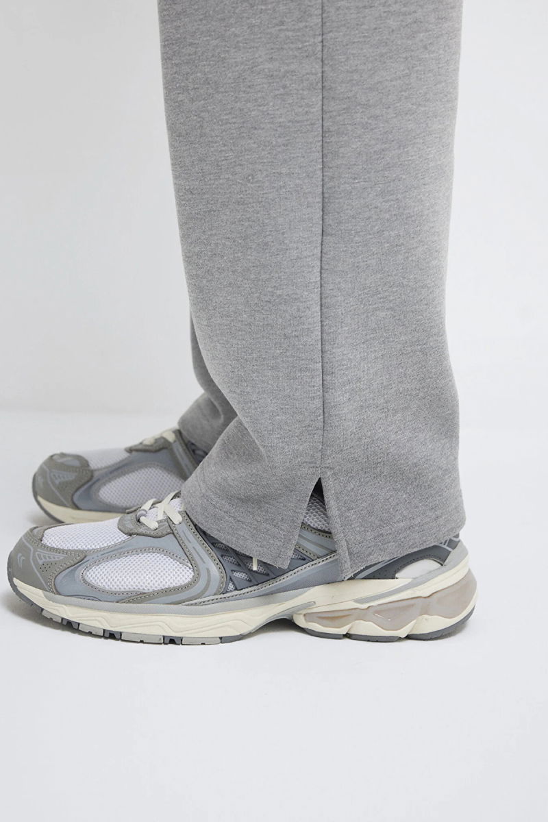 Mavi Erkek Basic Pamuklu Eşofman Altı M0010462 Gri Melanj - 4