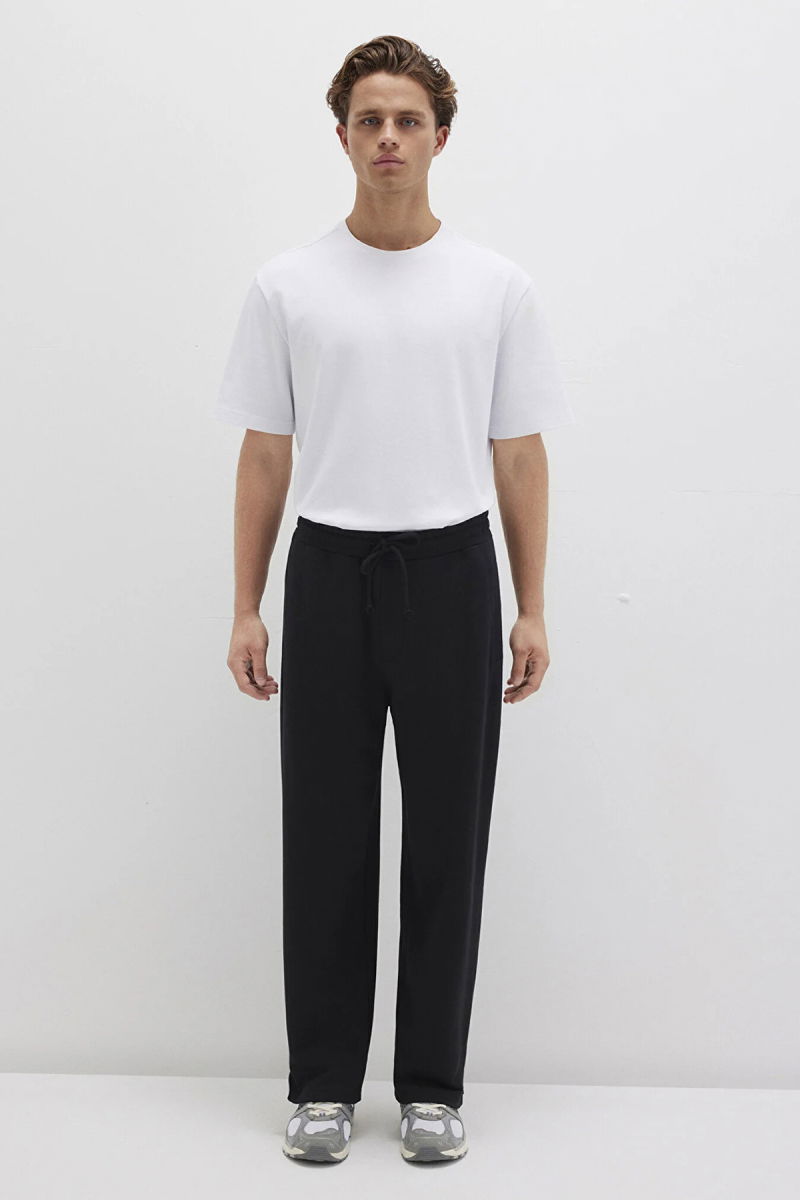 Mavi Erkek Basic Pamuklu Eşofman Altı M0010462 Siyah - 2