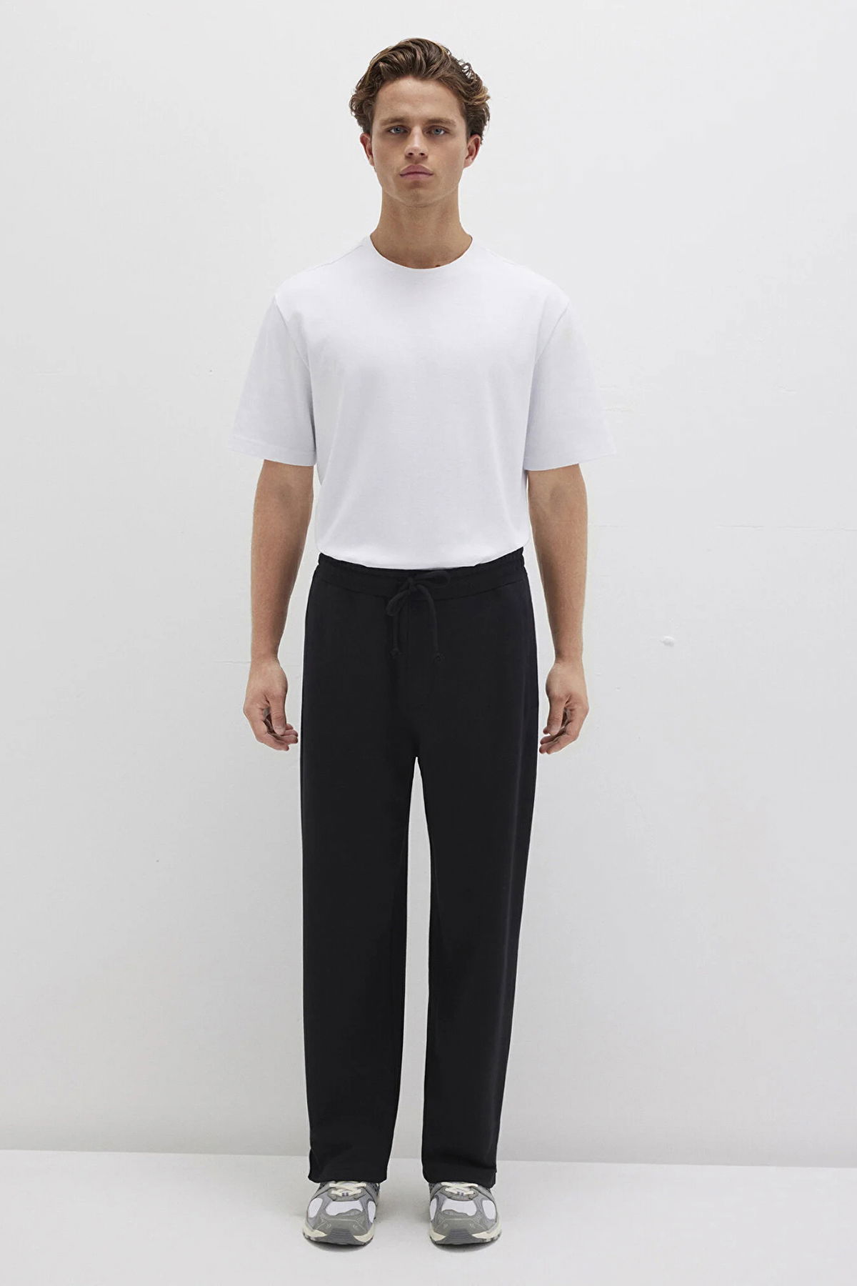 Mavi Erkek Basic Pamuklu Eşofman Altı M0010462 Siyah - 2