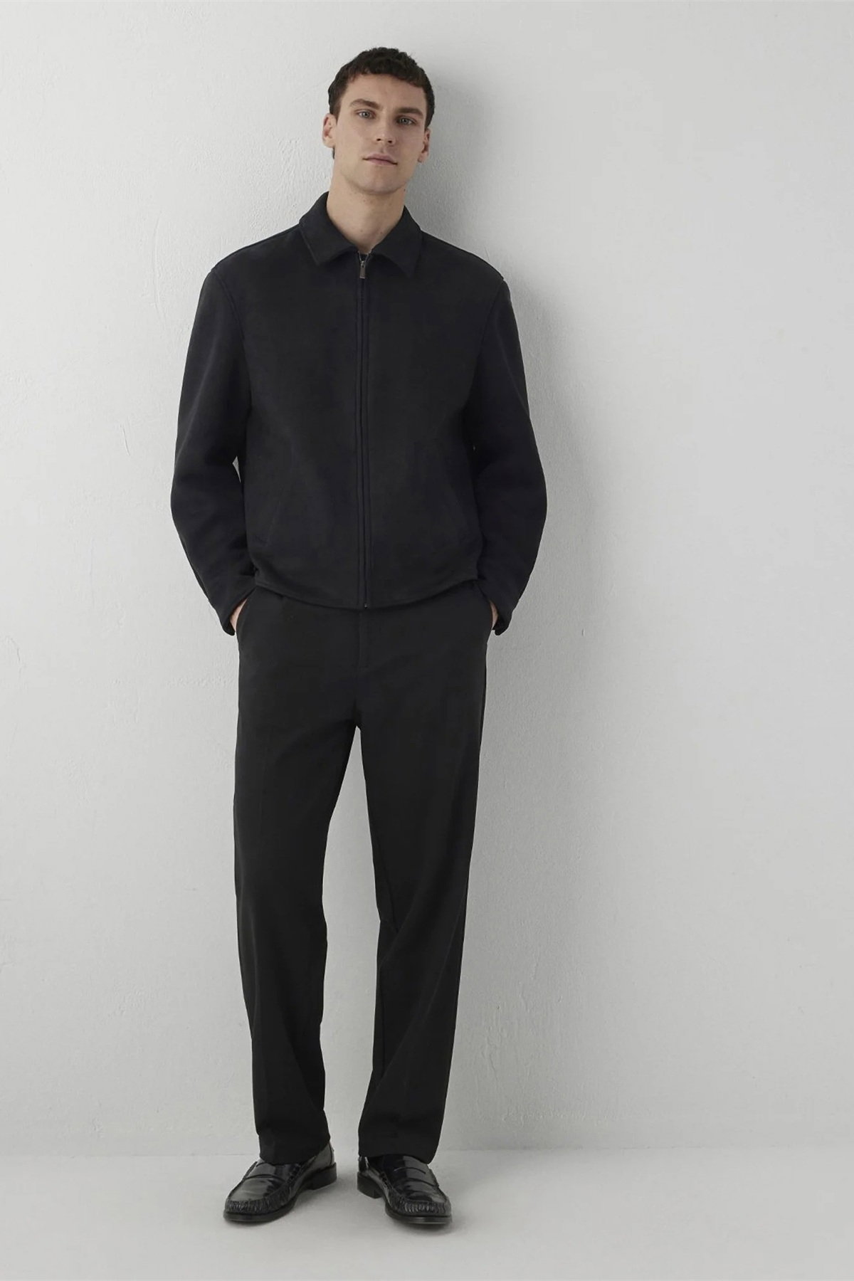 Mavi Erkek Beli Lastikli Pantolon Black - 1