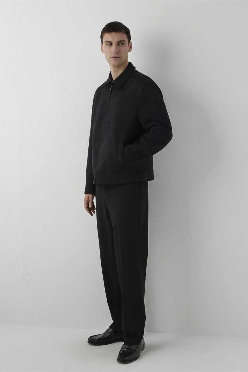 Mavi Erkek Beli Lastikli Pantolon Black - 2