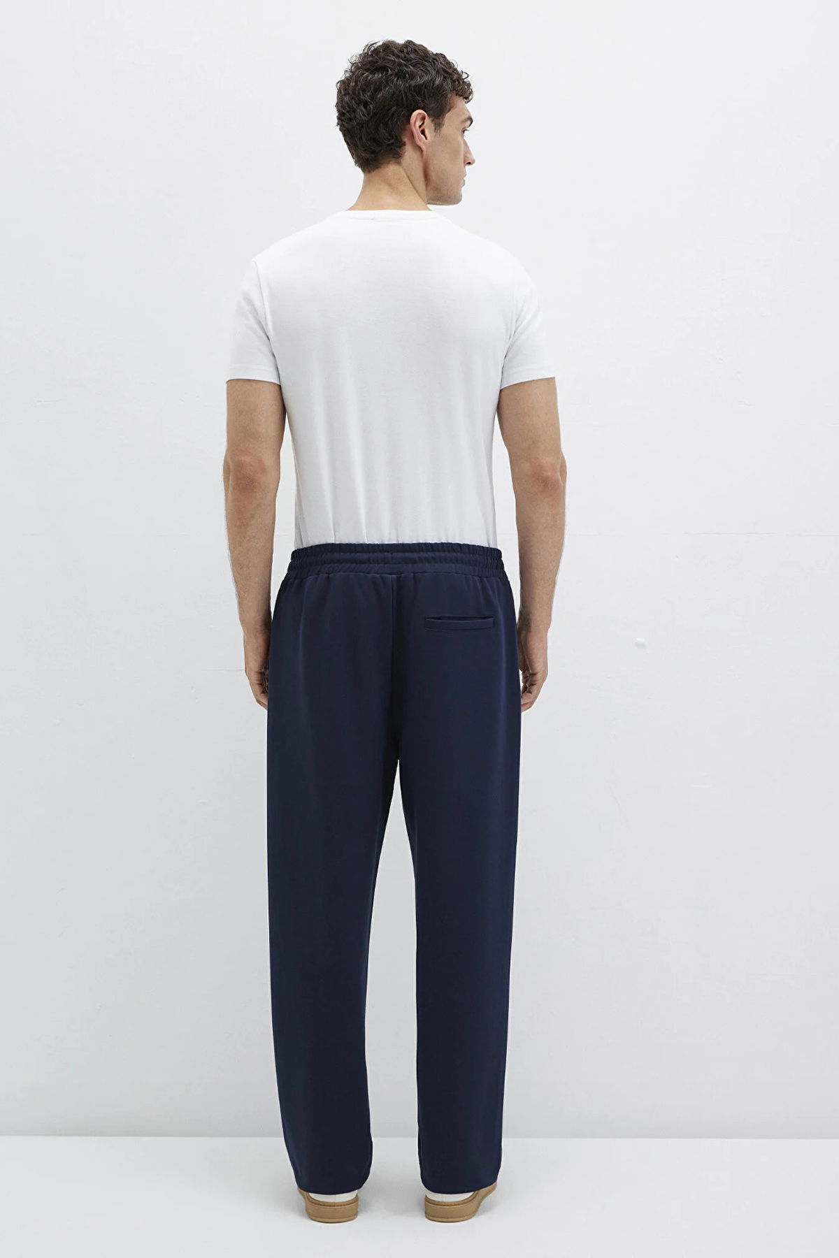 Mavi Erkek Beli Lastilkli ve İpli Cep Detaylı Eşofman Altı M0010490 Lacivert - 4