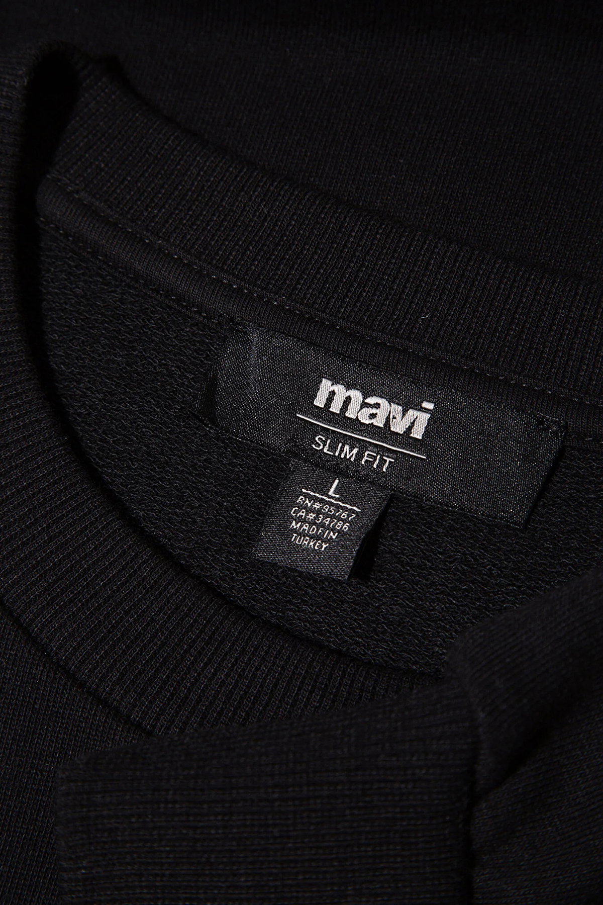 Mavi Erkek Bisiklet Yaka Sweatshirt M0S10457 Siyah - 4