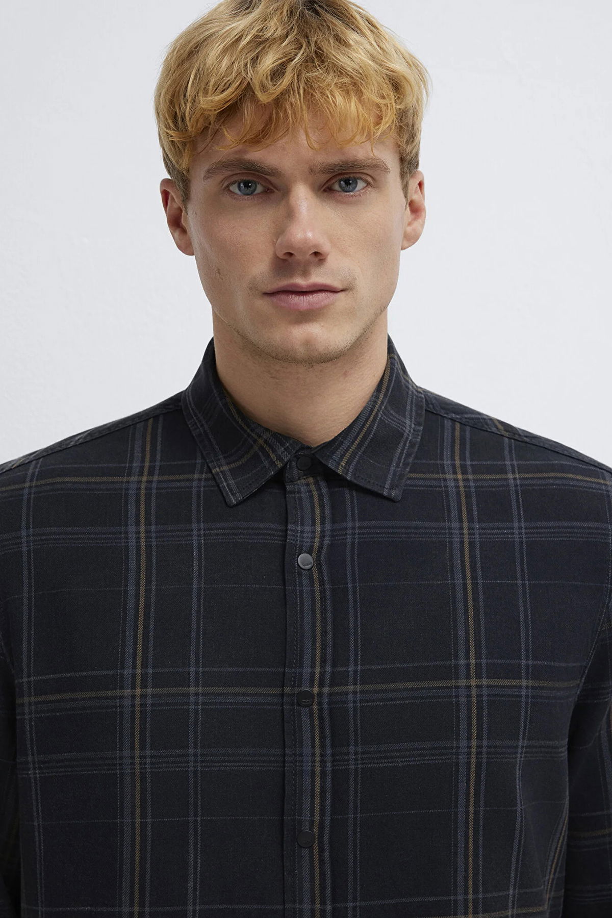 Mavi Erkek Ekoseli %100 Pamuk Gömlek M0210806 Walnut Check - 4