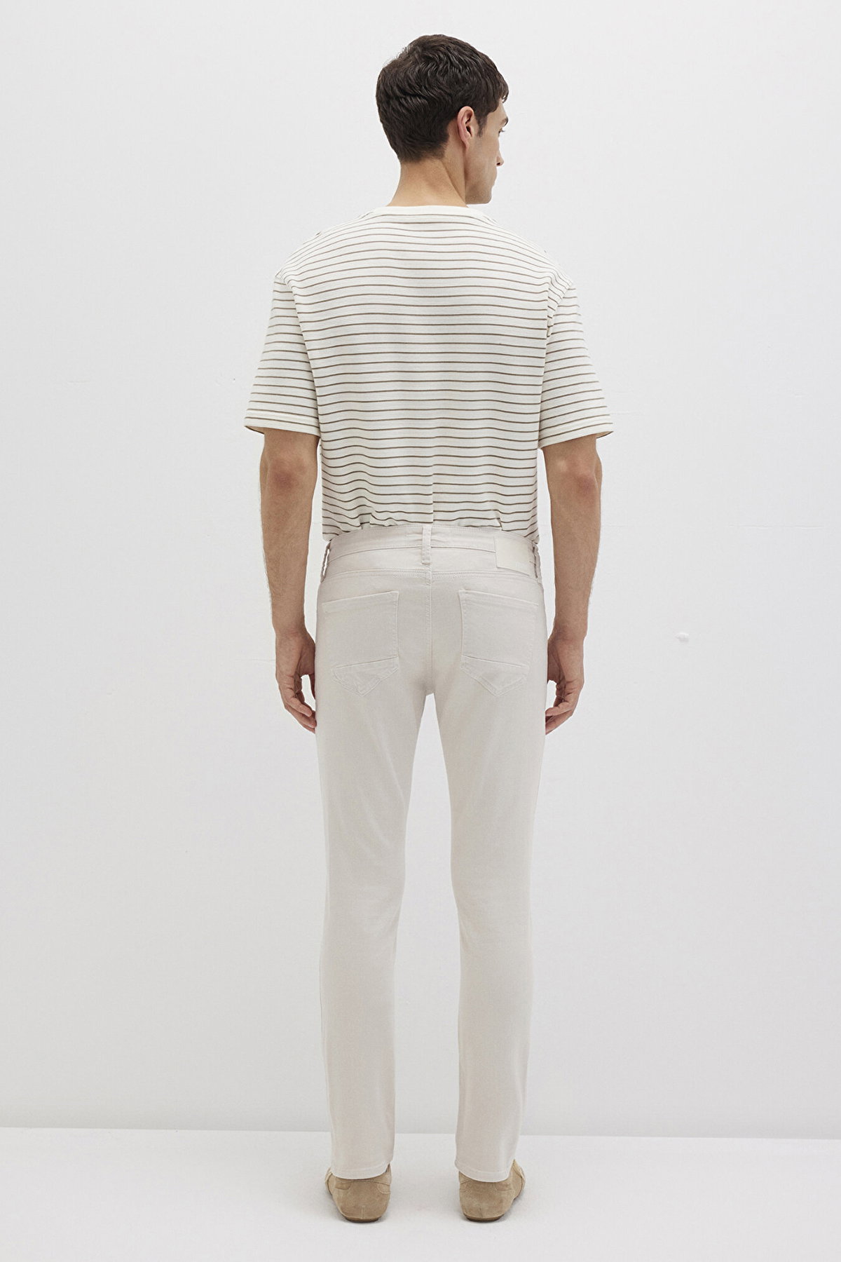 Mavi Erkek Jake Comfort Gabardin Pantolon M0042222763 Ekru - 5