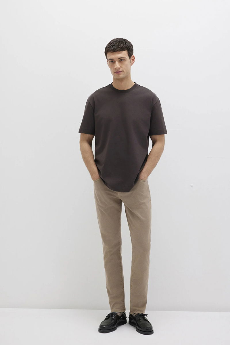 Mavi Erkek Jake Gabardin Pantolon M0042281549 Latte - Mavi