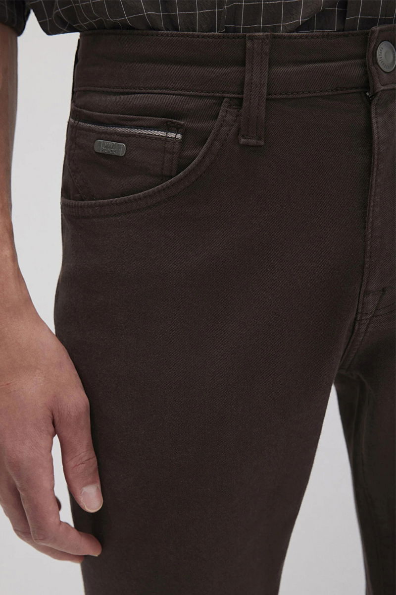 Mavi Erkek Jake Gabardin Pantolon M0042290686 Kahverengi - 3