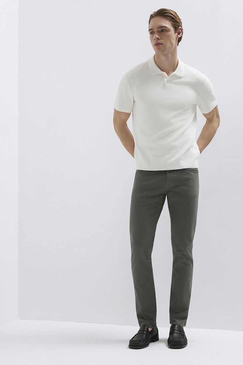 Mavi Erkek Jake Gabardin Pantolon M00422A2940 Yeşil - 2