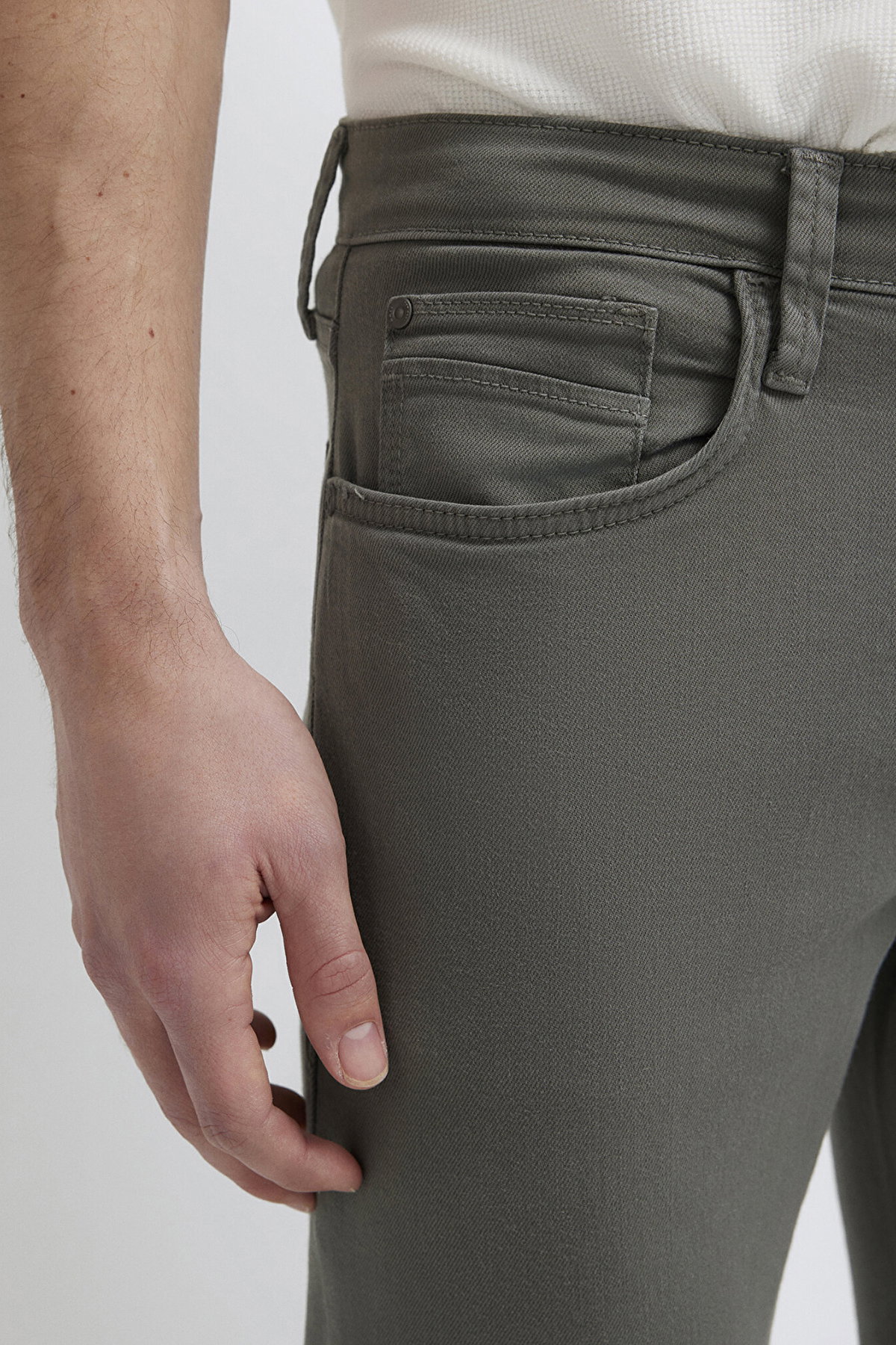 Mavi Erkek Jake Gabardin Pantolon M00422A2940 Yeşil - 3