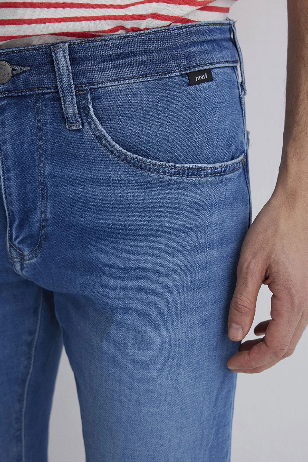 Mavi Erkek Jake Sporty Jean Pantolon M0042280965 Açık Mavi - 4