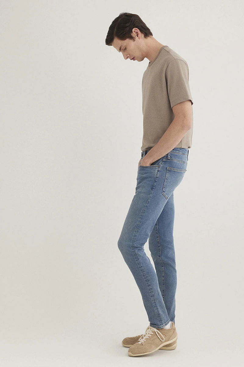 Mavi Erkek James 90lar TOKK Jean Pantolon M0042487834 Mavi - 2