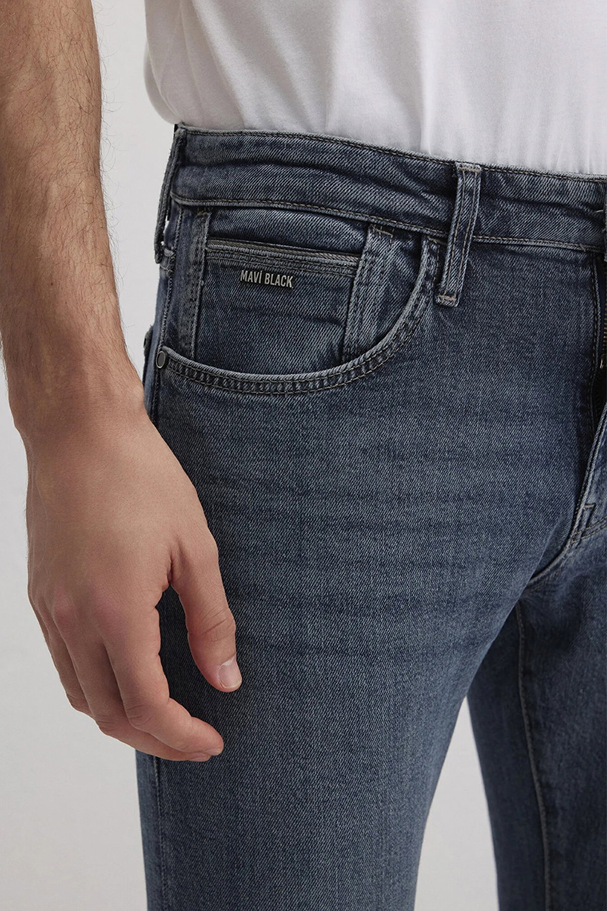 Mavi Erkek James Gabardin Pantolon M0042489342 Koyu Mavi - 3