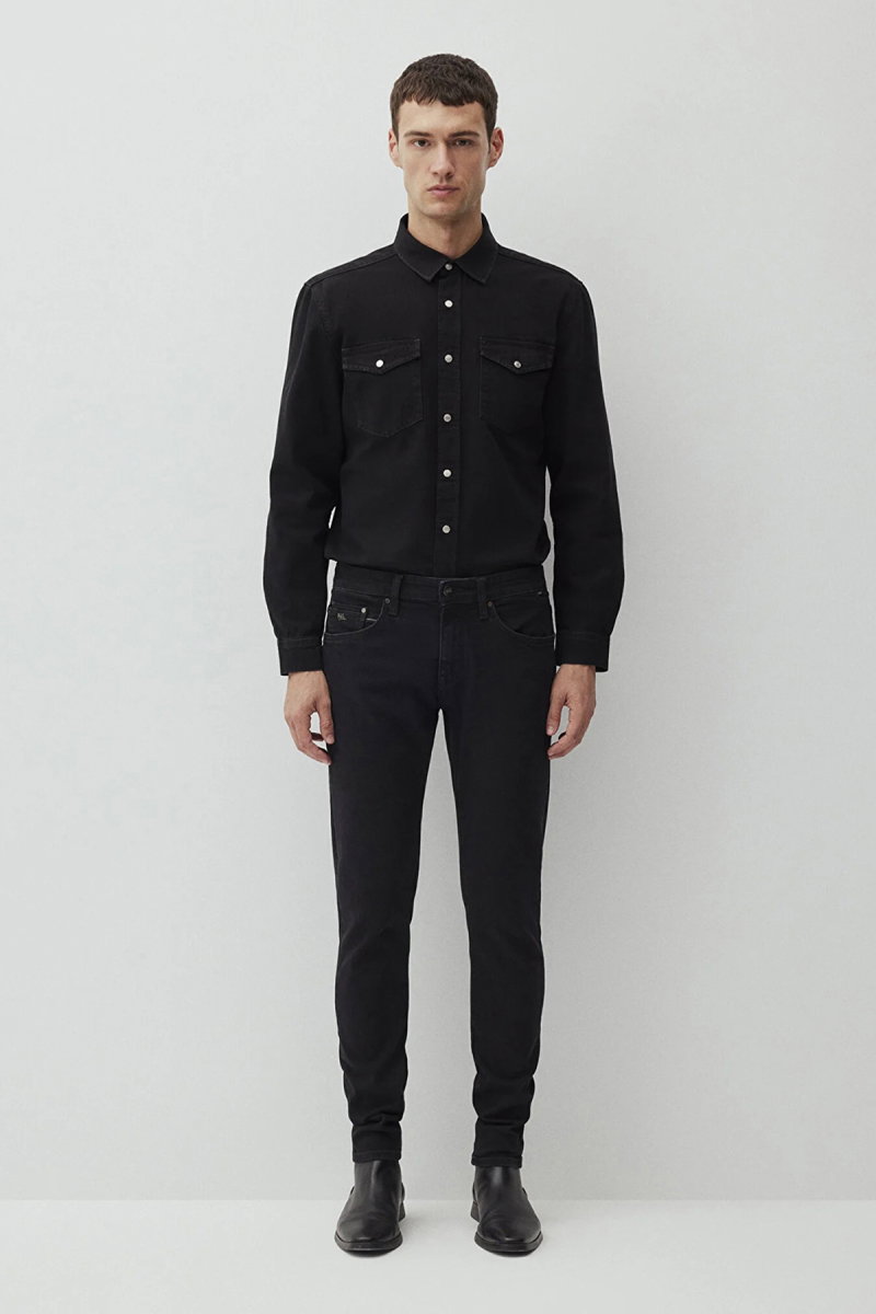 Mavi Erkek James Lux Jean Pantolon M0042487866 Antrasit - 4