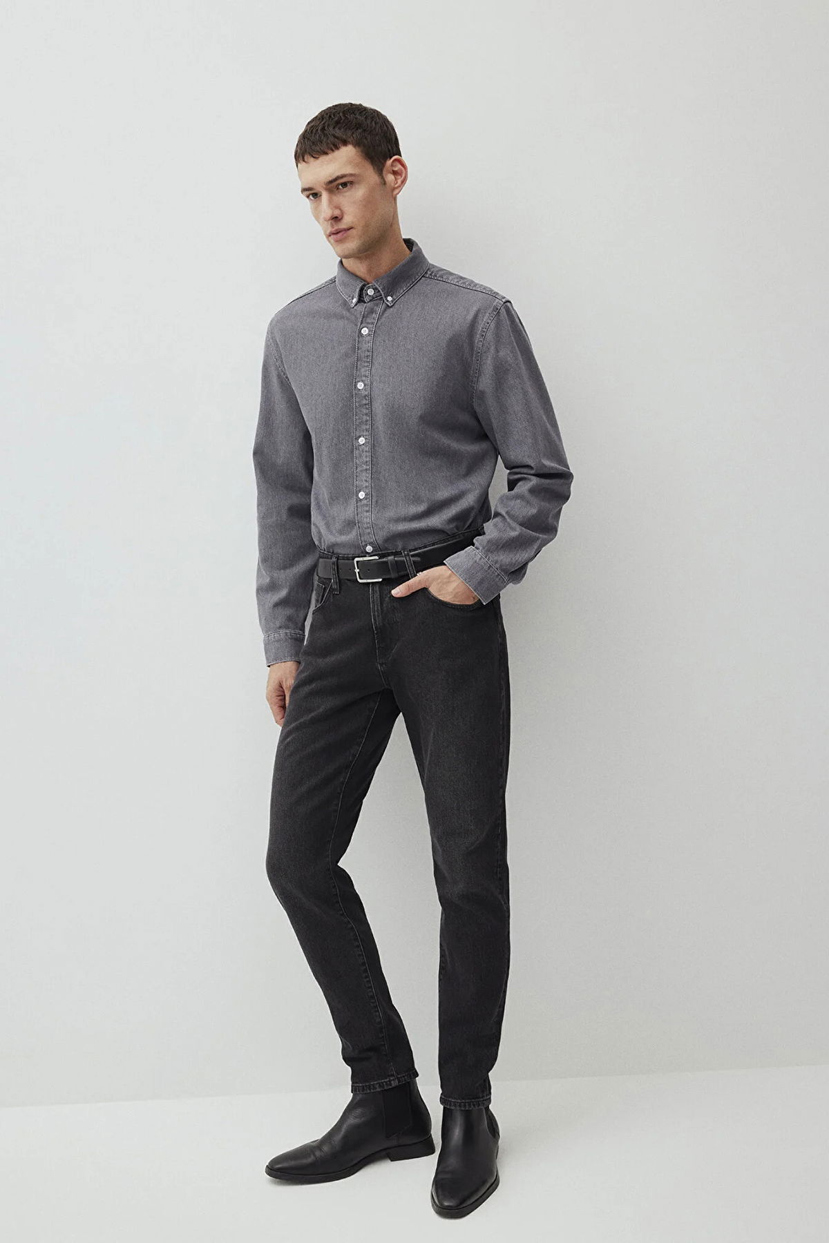 Mavi Erkek London Classic Denim Jean Pantolon M0010172 Antrasit - 1