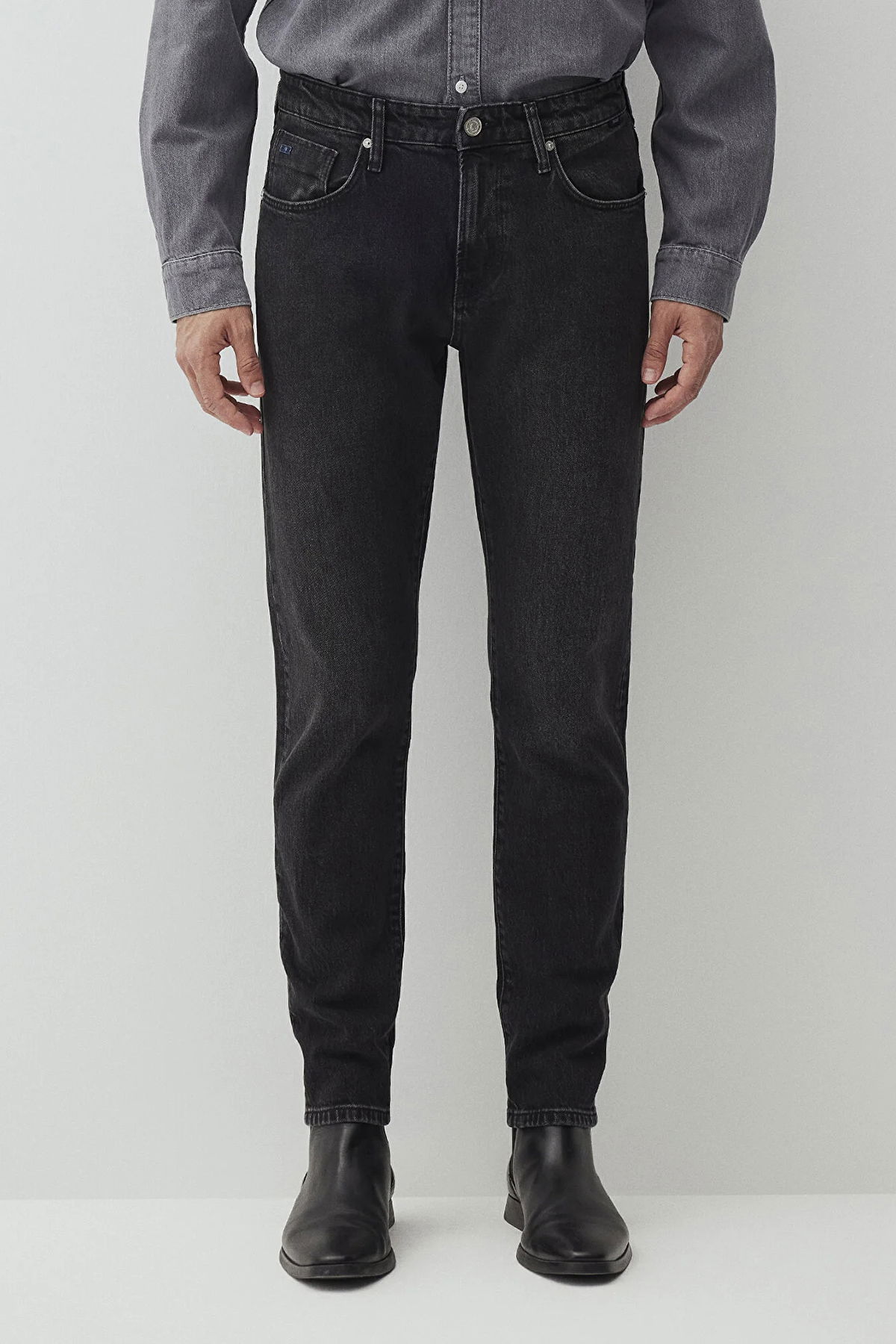 Mavi Erkek London Classic Denim Jean Pantolon M0010172 Antrasit - 3
