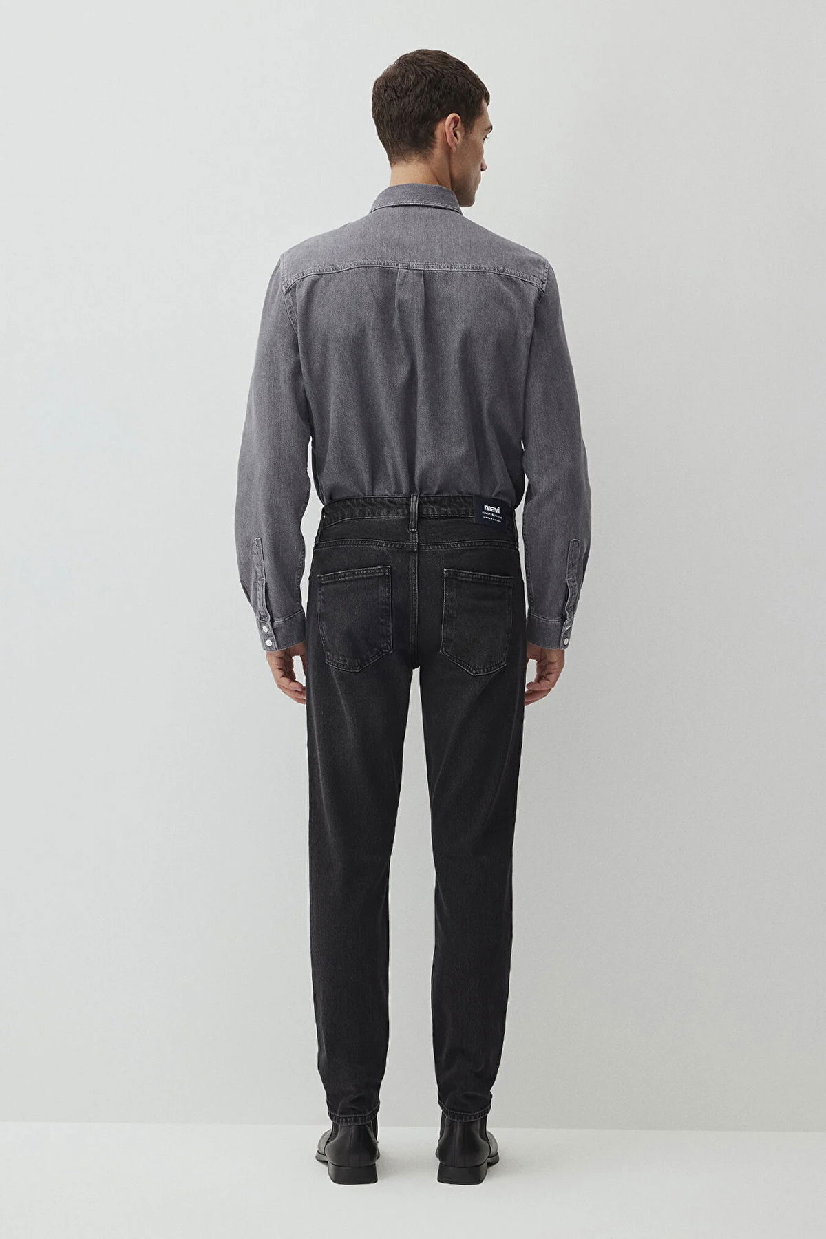 Mavi Erkek London Classic Denim Jean Pantolon M0010172 Antrasit - 5