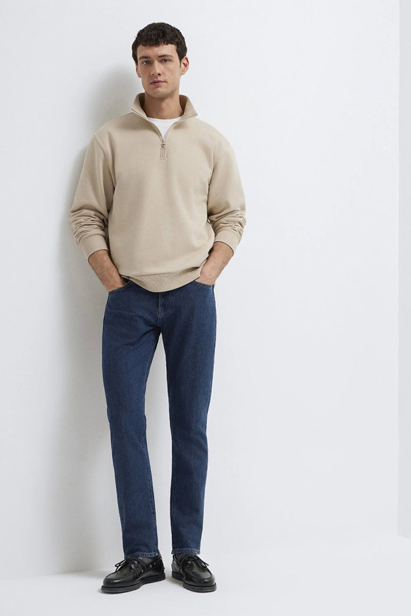 Mavi Erkek Marcus Classic Denim Jean Pantolon M0035191240 Koyu İndigo - 2