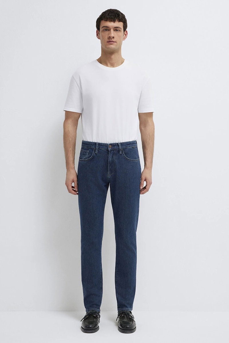 Mavi Erkek Marcus Classic Denim Jean Pantolon M0035191240 Koyu İndigo - 4