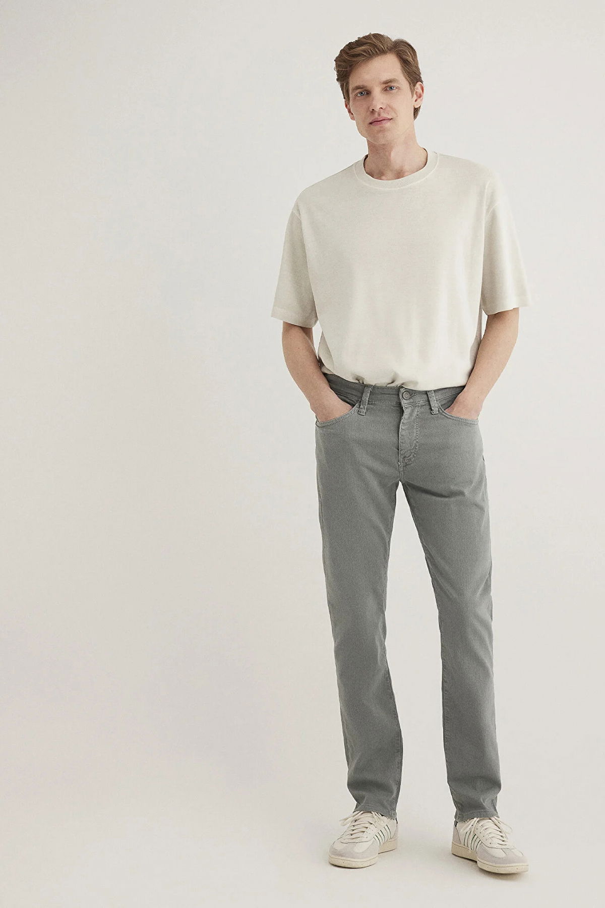 Mavi Erkek Marcus Comfort Gabardin Pantolon M0035180922 Gri - 1