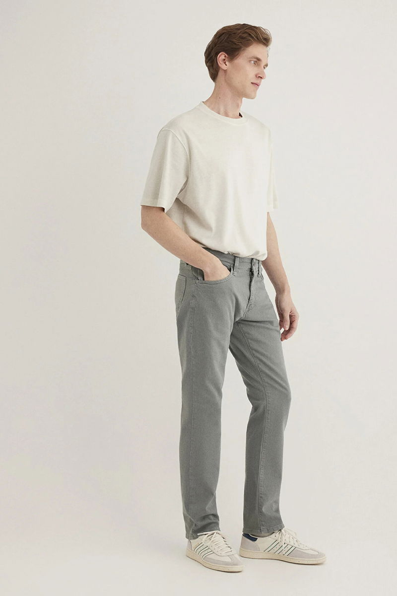Mavi Erkek Marcus Comfort Gabardin Pantolon M0035180922 Gri - 2