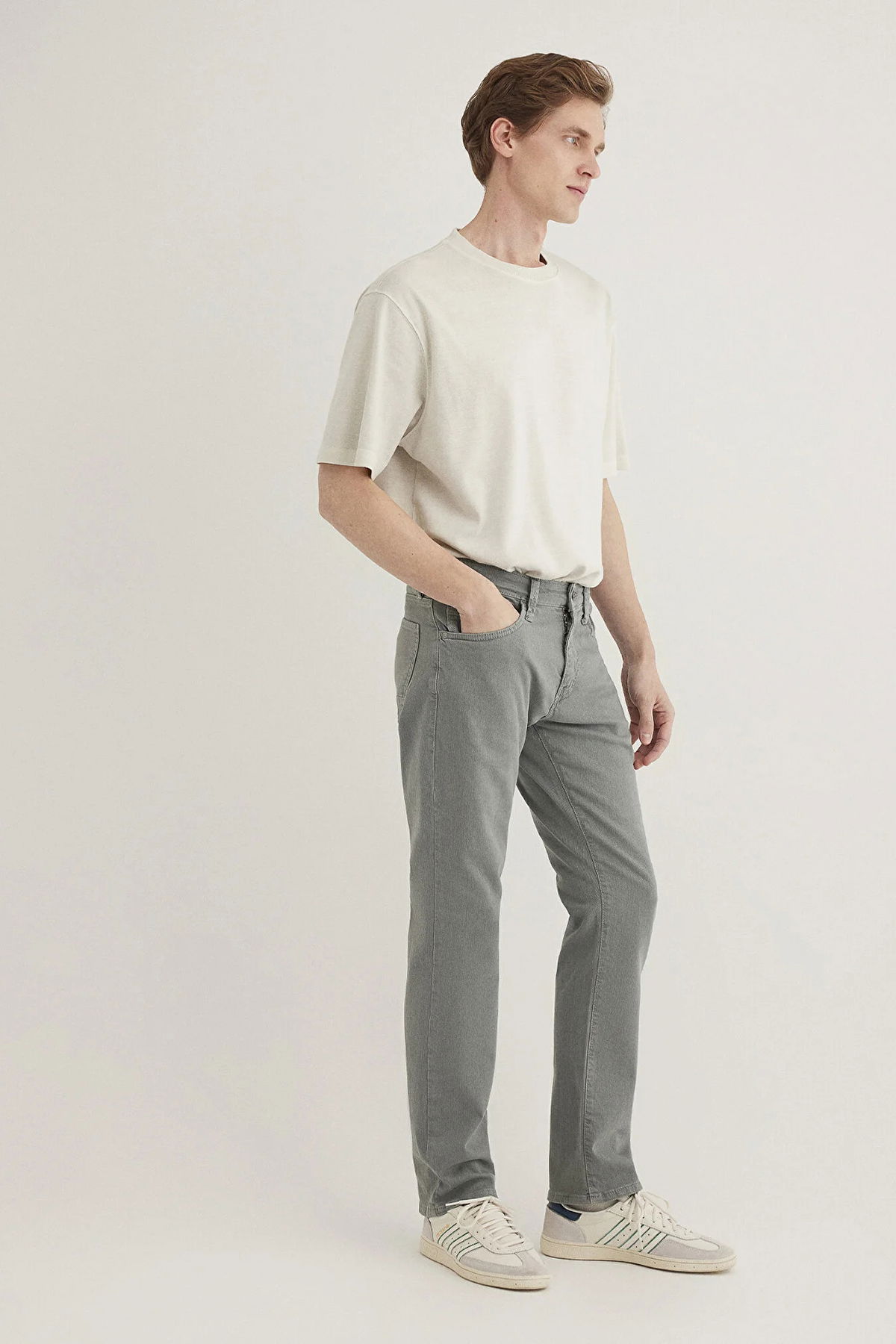 Mavi Erkek Marcus Comfort Gabardin Pantolon M0035180922 Gri - 2