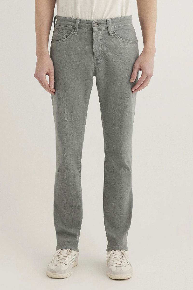 Mavi Erkek Marcus Comfort Gabardin Pantolon M0035180922 Gri - 3